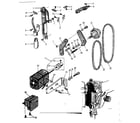 Kenmore 15818023 motor assembly diagram