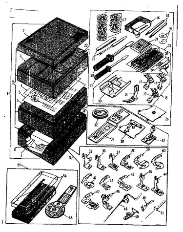 Attachment parts
