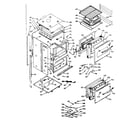 Kenmore 1033227061 body section diagram