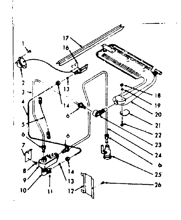 Burner section