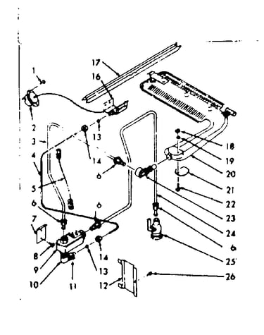 Burner section