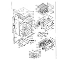 Kenmore 1033267061 body section diagram