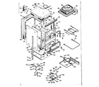 Kenmore 1034267091 body section diagram