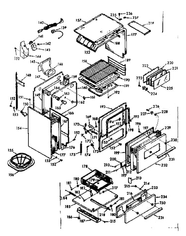 Oven section