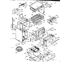 Kenmore 1036087060 body section diagram
