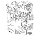 Kenmore 1037137022 body section diagram