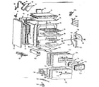 Kenmore 103717633 body section diagram