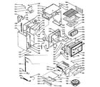 Kenmore 1037177022 body section diagram