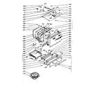 Kenmore 1037357020 oven & broiler door & locking system diagram
