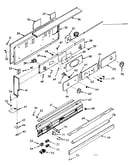 Backguard section