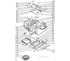Kenmore 1037377042 oven & broiler doors & locking system diagram