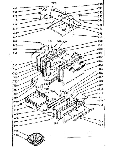 Oven & broiler doors & locking system