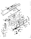 Backguard section