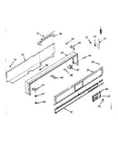 Backguard section
