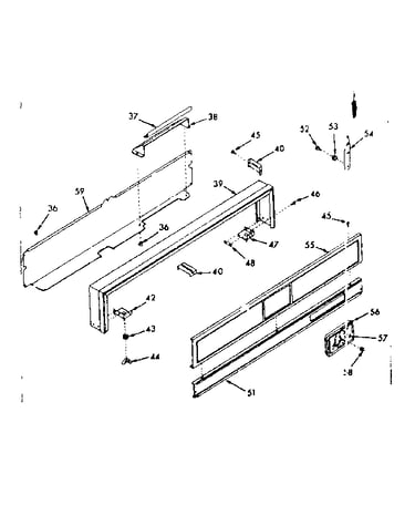 Backguard section