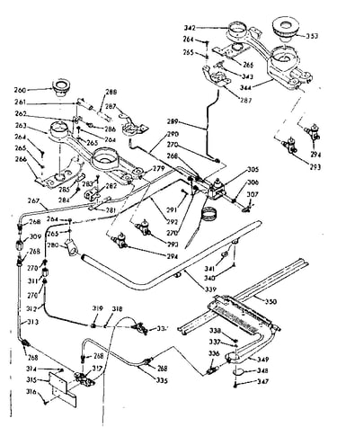 Burner section
