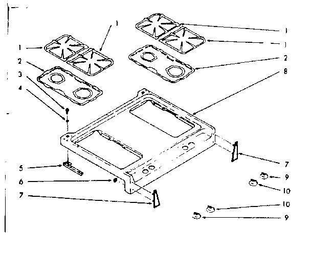 Main top section