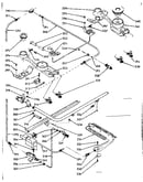Lower burner section