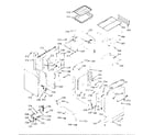 Kenmore 1037747001 lower body section diagram