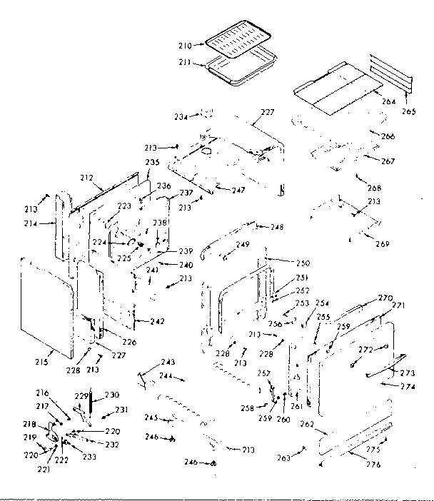 Lower body section