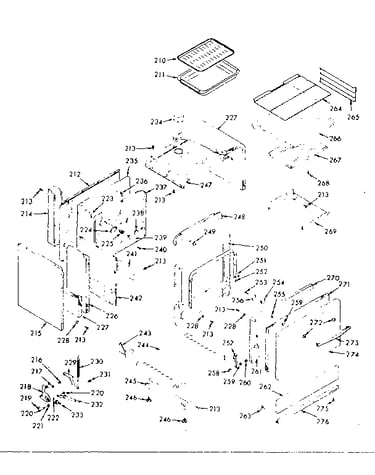 Lower body section