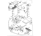 Kenmore 1037777041 oven burner section diagram