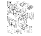 Kenmore 1037857021 lower body section diagram