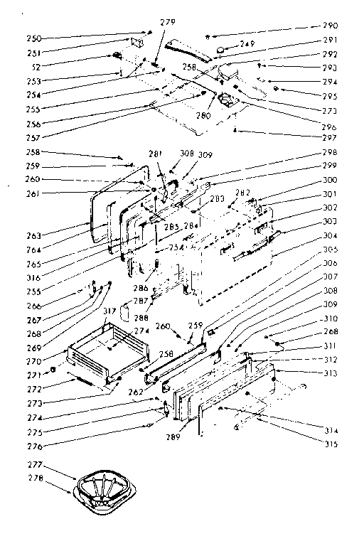 Oven & broiler doors & locking system
