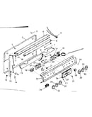 Backguard section