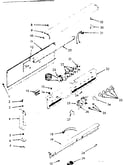 Backguard section