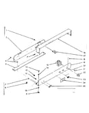 Backguard section