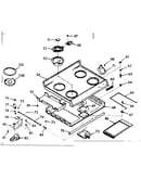 Main top section, pan and ring kit