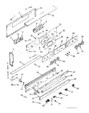 Backguard section