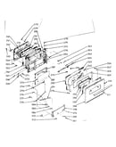 Oven door section