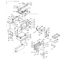 Kenmore 1039707041 upper oven section diagram
