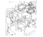 Kenmore 1039707120 lower body section diagram