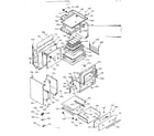 Kenmore 1039727140 lower body section diagram