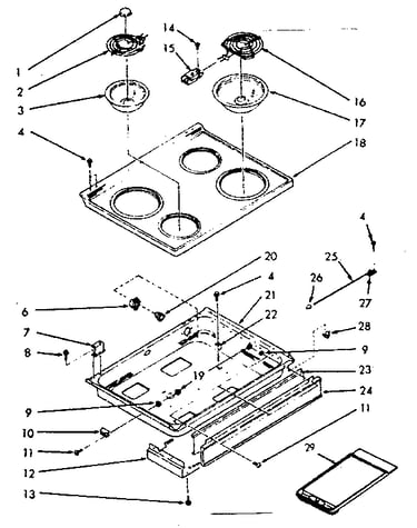 Main top section