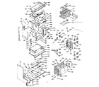 Kenmore 1039747041 upper oven section diagram