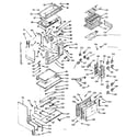 Kenmore 1039747021 upper oven section diagram