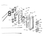 Kenmore 1039747120 control panel section diagram