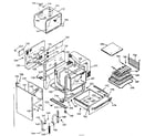 Kenmore 1039747120 lower body section diagram