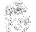 Kenmore 1039767120 lower body section diagram