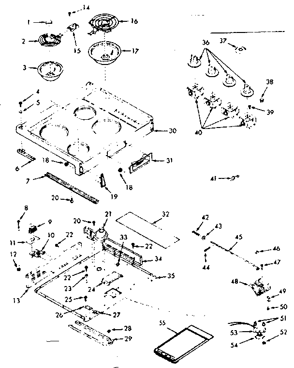 Main top section