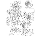 Kenmore 1039857001 upper body section diagram