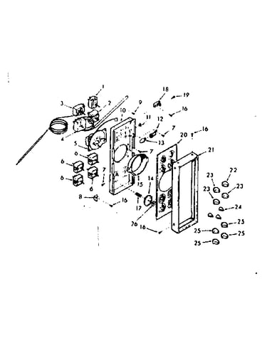 Control panel section