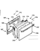 Lower body door section
