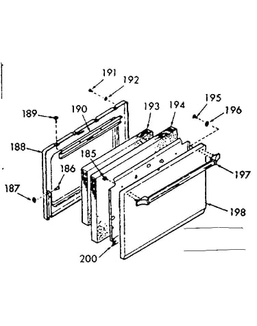 Lower body door section