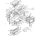Kenmore 1039857160 upper body section diagram