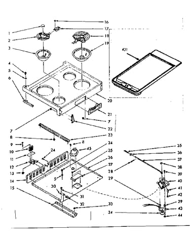 Main top section